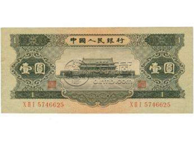 1956年的纸币一元值多少钱   1956年的纸币一元介绍