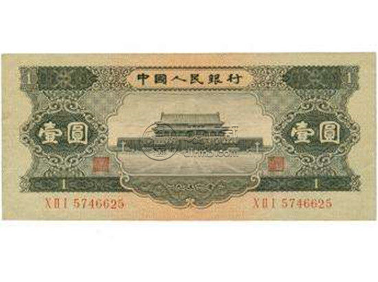 1956年的纸币一元值多少钱   1956年的纸币一元介绍