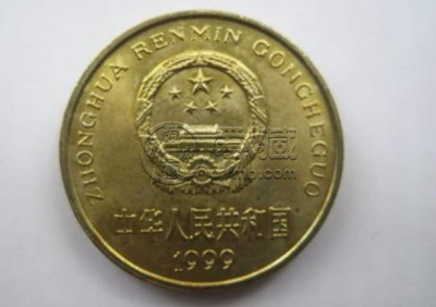 1999年五角梅花硬币值多少钱 1999年五角梅花硬币收藏价值