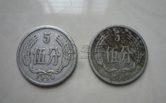 1956年的五分钱值不值钱   1956年的五分钱图片介绍