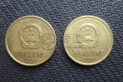 2000年的五角梅花值多少钱一枚   2000年的五角梅花收藏价值
