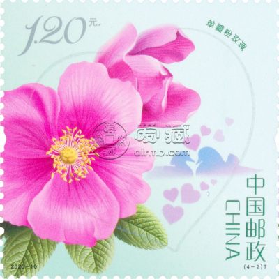 2020年玫瑰邮票发行量是多少 2020年玫瑰邮票图片欣赏