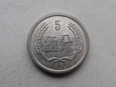 目前1983年的5分硬币值多少钱 1983年的5分硬币最新价目表