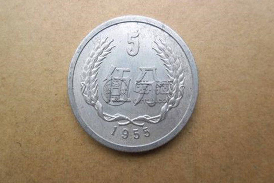 55年五分硬币值多少钱 55年五分硬币图片介绍