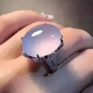 紫罗兰翡翠戒指款式 紫罗兰翡翠戒指价格和图片