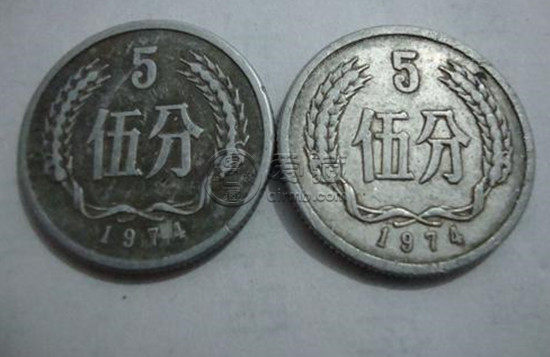 1974年五分硬币值多少钱 1974年五分硬币相关介绍
