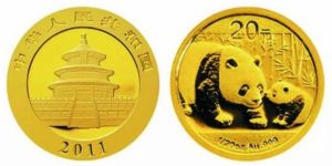 2011熊貓金幣回收價格 2011熊貓金幣值多少錢