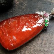 红翡翠吊坠 红翡翠吊坠图片及价格