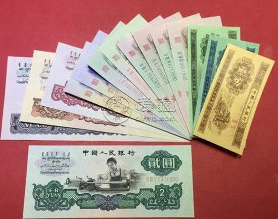 淮南回收旧版纸币钱币金银币收购第一二三四套人民币纪念钞连体钞