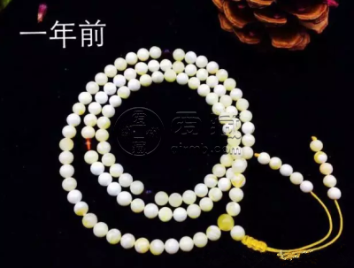 白花蜜蜡玩5年效果图片 白蜜蜡玩5年效果