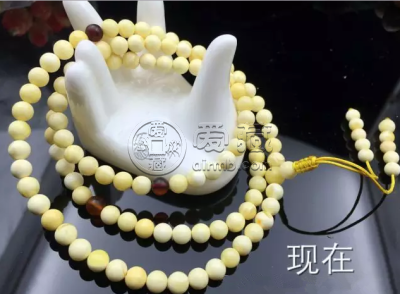 白花蜜蜡玩5年效果图片 白蜜蜡玩5年效果