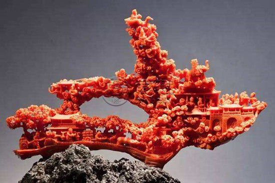 红珊瑚图片 红珊瑚作用及功效