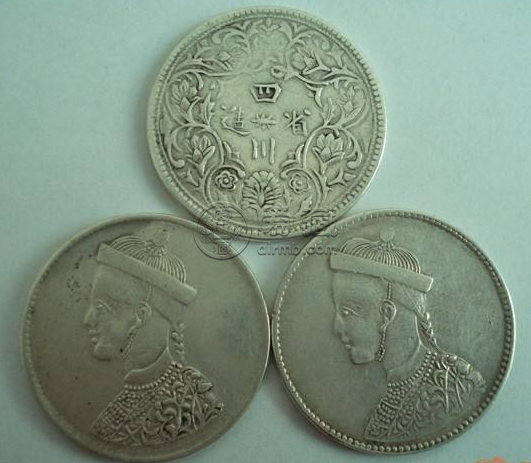 四川省造卢比银币  最新收藏价值是多少钱