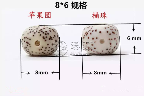 星月多大的是黄金尺寸 星月菩提的尺寸表