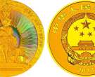 中国佛教圣地（峨眉山）金银纪念币155.52克（5盎司）圆形金质纪念币