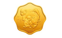 2004中国甲申（猴）年金银纪念币1公斤梅花形金质纪念币介绍
