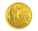 1998中国戊寅（虎）年金银铂纪念币12盎司圆形金质纪念币