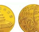 1988版熊猫金银铂纪念币12盎司圆形金质纪念币