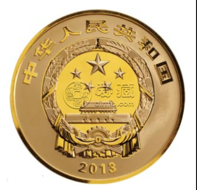 中国青铜器金银纪念币（第2组）5盎司圆形金质纪念币