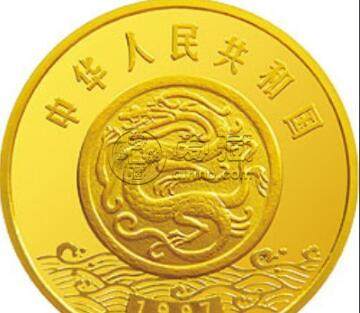 黄河文化金银纪念币（第2组）5盎司圆形金质纪念币
