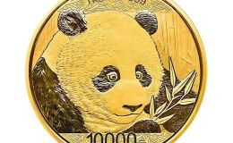2018版熊猫金银纪念币1公斤圆形金质纪念币