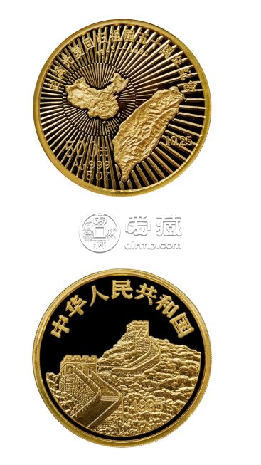 1995年台湾光复5盎司金币价格