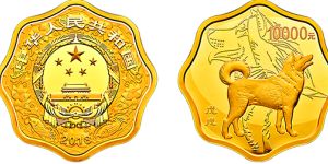 2018年1公斤生肖狗梅花金币价格