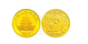 2012年5盎司熊猫金币价格