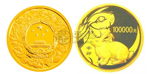 2011年10公斤生肖兔金币价格