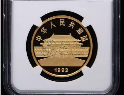 1993年孔雀开屏1盎司纪念金币价格