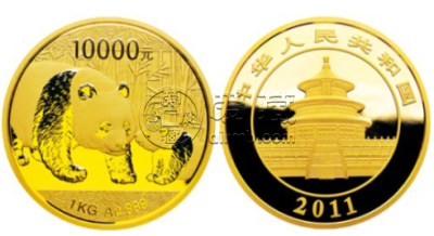 2011年1公斤熊猫金币价格