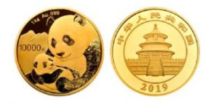 2019年1公斤熊猫金币价格
