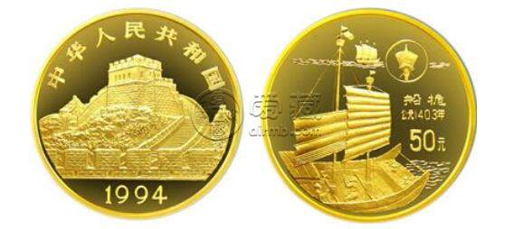 1994年古代發(fā)明發(fā)現(xiàn)3組金幣5枚價(jià)格