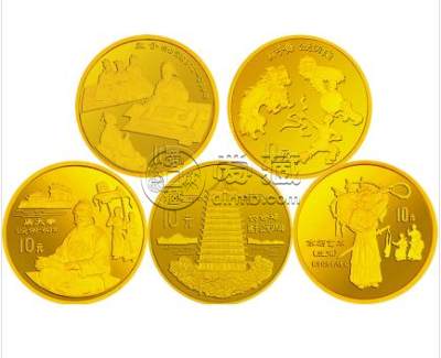 1995年中国传统文化第1组金币价格 1995年中国传统文化第1组金币价格
