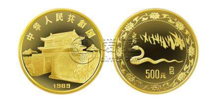 1989年5盎司生肖蛇金币价格