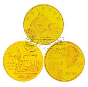 中国古代科技1组1公斤金币价格