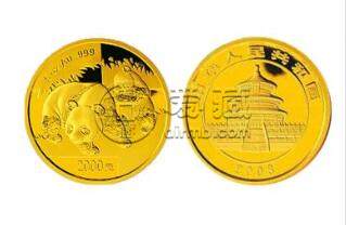 2008年5盎司熊猫金币价格