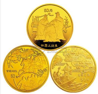 三国演义金银币价格