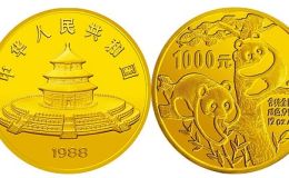 1988年12盎司熊猫金币的价格