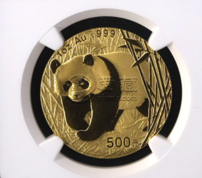 2001年1盎司熊猫金币的价格