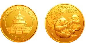 2006年1公斤熊猫金币的价格