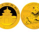 2007年熊猫金银纪念币5盎司圆形金质纪念币