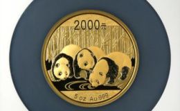 2013年5盎司熊猫金币的价格