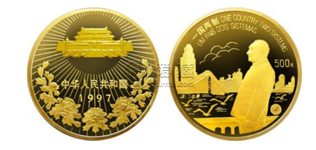 澳门回归祖国金银币1组5盎司金币价格和收藏价值
