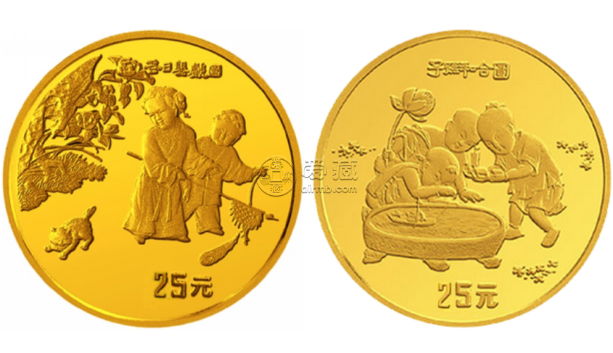 1994年1/4婴戏图金币回收价格