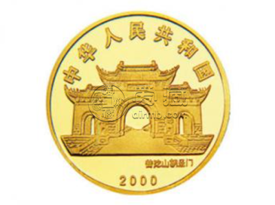 2000年幻彩观音1/10盎司滴水观音金币一组