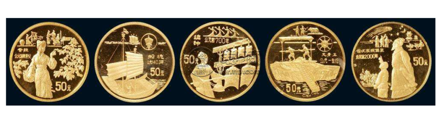 1994年古代發(fā)明第三組紀念金幣的價格
