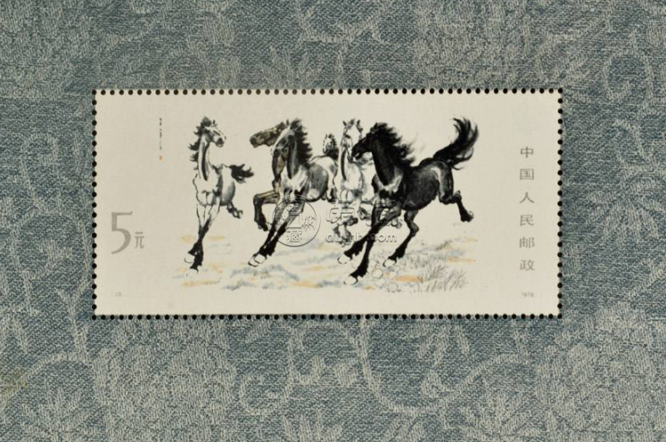 T28奔马小型张邮票 T28奔马邮票的收藏价值