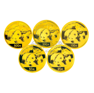 2008年版熊猫金银纪念币价格