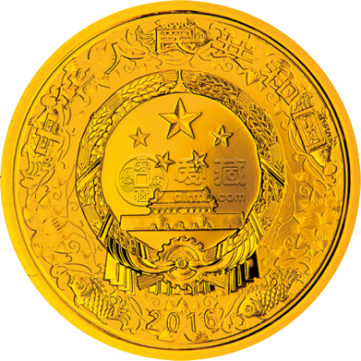 2016年5盎司生肖猴金币价格 收藏价值